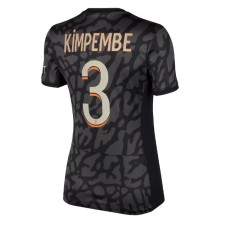 Paris Saint-Germain Presnel Kimpembe #3 Tredje Tröja Dam 2023-24 Korta ärmar